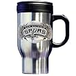 San Antonio Spurs Travel Mug - NBA Basketball Fan Shop Sports Team Merchandise