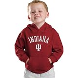 Indiana Hoosiers Kids 4-7 Cardinal adidas Tackle Twill Hooded Sweatshirt