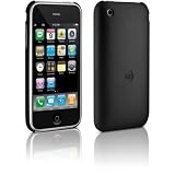 DLMA 63086/10 Slim Shell Schutzh�lle f�r Apple iPhone 3.Gen  2nd Skin (mattierte SoftTouch-Oberfl�che, inkl Display- Schutzfolie) schwarz