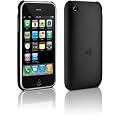 DLMA 63086/10 Slim Shell Schutzh�lle f�r Apple iPhone 3.Gen  2nd Skin (mattierte SoftTouch-Oberfl�che, inkl Display- Schutzfolie) schwarz