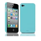 TUNEWEAR iPhone4用ハードケース eggshell for iPhone 4 ブルー TUN-PH-000035