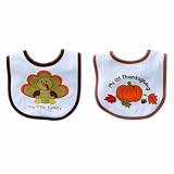 Thangsgiving Drooler Bib - Printed, First Thanksgiving