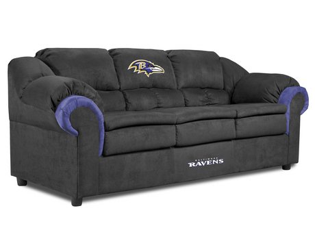 Imperial Baltimore Ravens Pub Sofa