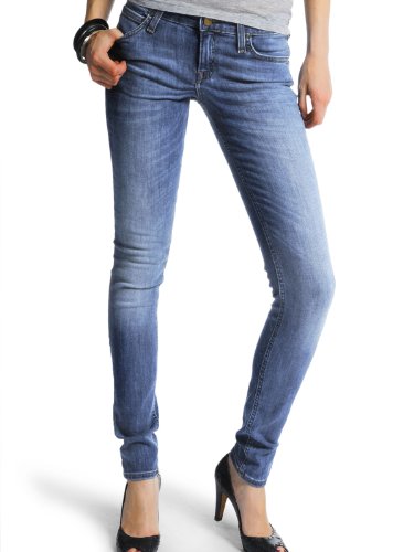Lee Damen Jeanshose/ Lang Slim Fit, Scarlett - L526IFCA, Gr. 32/33, Blau (DAISY BLUE) Preisvergleich
