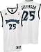 Search : Al Jefferson Jersey: adidas White Replica #25 Minnesota Timberwolves Jersey