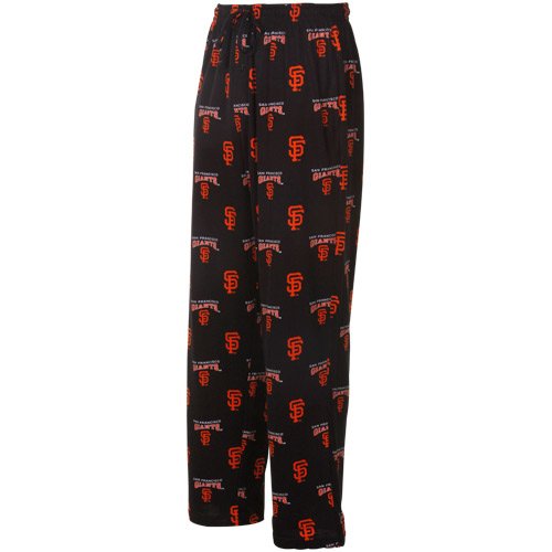 San Francisco Giants Black Supreme Pajama Pants (Large)