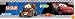 Cars Victory Lane Blue/Black/Grey Self-Stick Wall Border, 5-Inch x 15-Foot