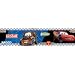 Cars Victory Lane Blue/Black/Grey Self-Stick Wall Border, 5-Inch x 15-Foot