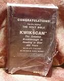 Kwikscan Holy Bible Complete Authorized King James Version Kwikscan Holy Bible Complete Authorized King James Version