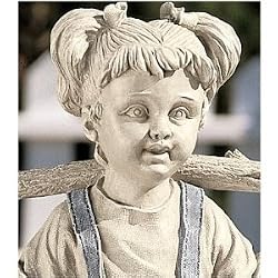 Flowers for faith statue home garden yard sculpture