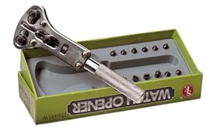 SE Adjustable Screw On Pin Watch Case Opener