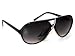 Sports : Neo Pilotenbrille Jackass 90's Style black mit Brillen Beutel