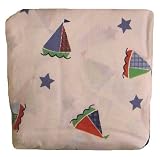 Crown Crafts Ahoy Printed Crib Sheet