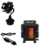 iRiver U10 1GB Auto Cup Holder with Car Charger - Uses Gomadic TipExchange