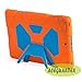 iPad Air Case, iPad 5 case for kids,ACEGUARDER Three Layer Heavy Duty Rugged Shockproof Dirtproof High Impact Resistance Protection Cover Case with Kickstand for Apple iPad Air (Orange-Blue)