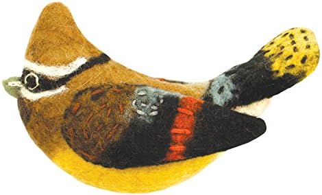 WOOLIE BIRD: CEDAR WAXWING