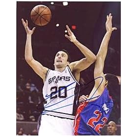 Signed Manu Ginobili Photo - 8x10 - Autographed NBA Photos