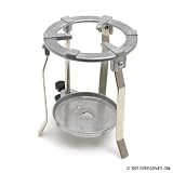 Vacpot Laboratory Bunsen Burner Stand for Standard Vacuum Pot Coffee Makers