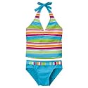Girls' Xhilaration&reg; 2-pc. Stripe Tankini - Turquoise Foil