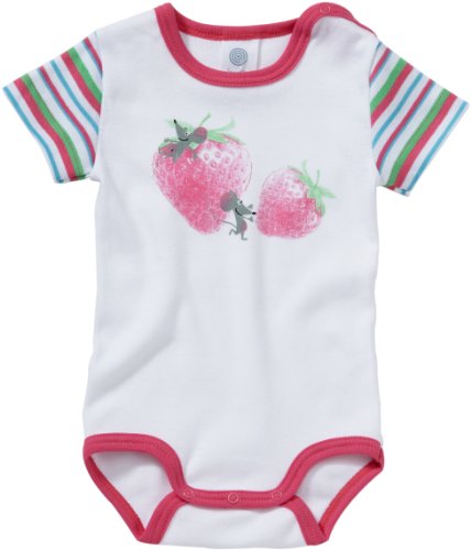 Sanetta Baby - M&auml;dchen Body 321376, Gr. 62, Wei&szlig; (10) Preisvergleich