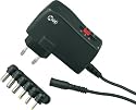 Hartig + Helling SN 1201 Stabilisiertes Universal-Netzteil (3-12 Volt) schwarz