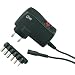 Hartig + Helling SN 1201 Stabilisiertes Universal-Netzteil (3-12 Volt) schwarz