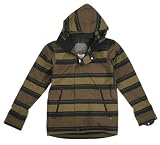 Holden Striper Men's Snowboard Jacket - Black / Army