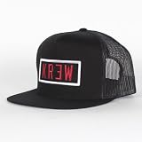 KR3W - Seed 2 Patch Trucker Hat in Black, O/S, Black