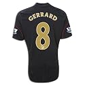 Liverpool 09/10 GERRARD #8 Away Soccer Jersey
