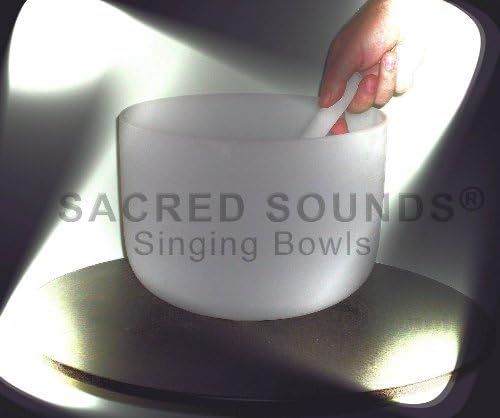 11" Crystal Singing Bowl - Heart Chakra -Note 'F'