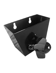 From Amazon.com. Click for details:
 Kitchen: Wall Mounted Bottle Opener Black Nickle Plated and Black Painted Stainless Steel Wall Mount Bottle Cap Catcher with Screws for Opener Both Beer and Soda Set - A & G Products LLC Kitchen: Wall Mounted Bottle Opener Black Nickle Plated and Black Painted Stainless Steel Wall Mount Bottle Cap Catcher with Screws for Opener Both Beer and Soda Set - A & G Products LLC