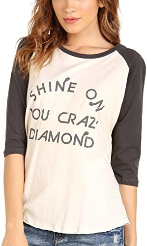 MATE the Label Billie Tee Shine On White with Vintage Black