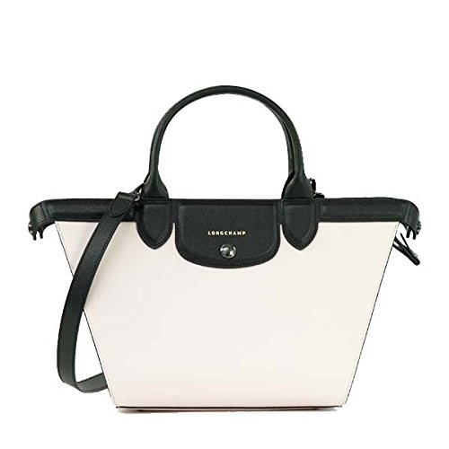 ロンシャン バッグ ハンドバッグ LONGCHAMP LE PLIAGE HERITAGE T 1117 SAC PORTE MAIN M C64 GIRL/NOIR/BLANC 822 並行輸入品 画像