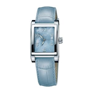 Oris Women's Miles Automatic Leather Strap Watch #56175264055LS