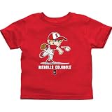 NCAA Nicholls State Colonels Infant Boys Baseball T-Shirt - Red