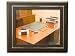 24kt Gold Tooled & Leather 8 x 10 Photo Frame