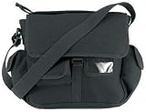 9201 Black Urban Explorer Canvas Shoulder Bag