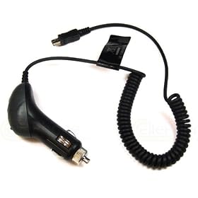 Chargeur Voiture pour Aris 509GPS / Mio 168 336 338 / Medion MD 95000 PNA100 / Yakumo Delta 300 400 + d'origine [cellePhone] ScreenCleaner