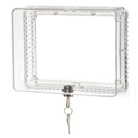 Honeywell CG511A1000 Medium Thermostat Guard with Inner Shelf to Prevent Tampering