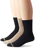 Gold Toe Boys 8-20 Wide Rib Crew Sock (3 Pair)