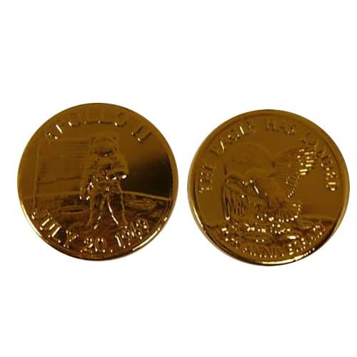 NASA Apollo 11 24K Gold Clad Coin NASA Apollo 11 24K Gold Clad Coin