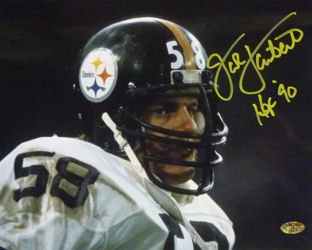 Jack Lambert Autographed Pittsburgh Steelers 8x10 Photo