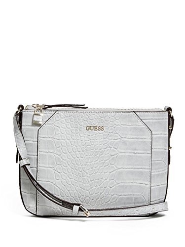 GUESS Gia Crocodile-Embossed Cross-Body