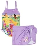 Disney Princess Girls 2-6X Two Piece Swim Set