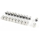 uxcell ガラス管ヒューズ　速断型　5x20mm 250V 2Amp　10個入り