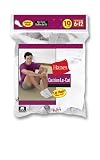 Mens Hanes Over-the-Calf Tube Socks White 10-13 - 180/10