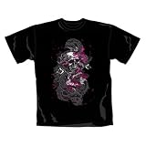 Bioworld Merchandising - Miami Ink T-Shirt Snake Noir/Rose (S)