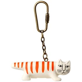Lisa Larson Necono (Cat) Key Chain