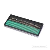 Power Tool Accessories Craft Tool Accessories Diamond Burr Set 30 pce pieces 2.35mm shank 150 grit assorted diamond points. For craft, modelling, repair. Use on ceramics, tiles, brick, glass, plastics, fibreglass, steel and wood. Power Tool Accessories Craft Tool Accessories Diamond Burr Set 30 pce pieces 2.35mm shank 150 grit assorted diamond points. For craft, modelling, repair. Use on ceramics, tiles, brick, glass, plastics, fibreglass, steel and wood. Wood tool tiles steel SHANK REPAIR power points Plastics pieces Modelling Grit Glass fibreglass Diamond Craft ceramics Burr Brick Assorted Accessories 2.35mm