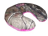 Custom Boppy Pillow Cover- Sew Precious Baby- Camo & Fuchsia Minky!